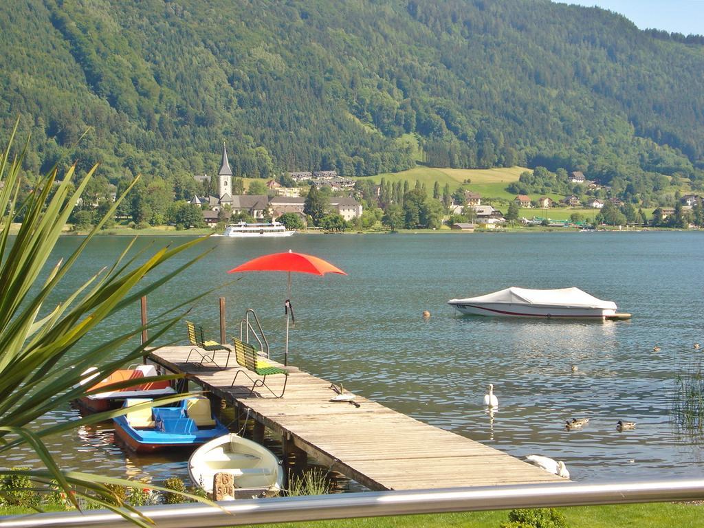 Seehaus "Kaernten Inn" Mit Direktem Seezugang Und E-Ladestation Bodensdorf Esterno foto