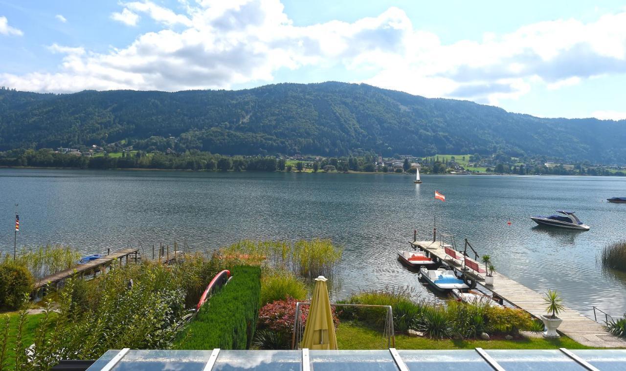 Seehaus "Kaernten Inn" Mit Direktem Seezugang Und E-Ladestation Bodensdorf Esterno foto
